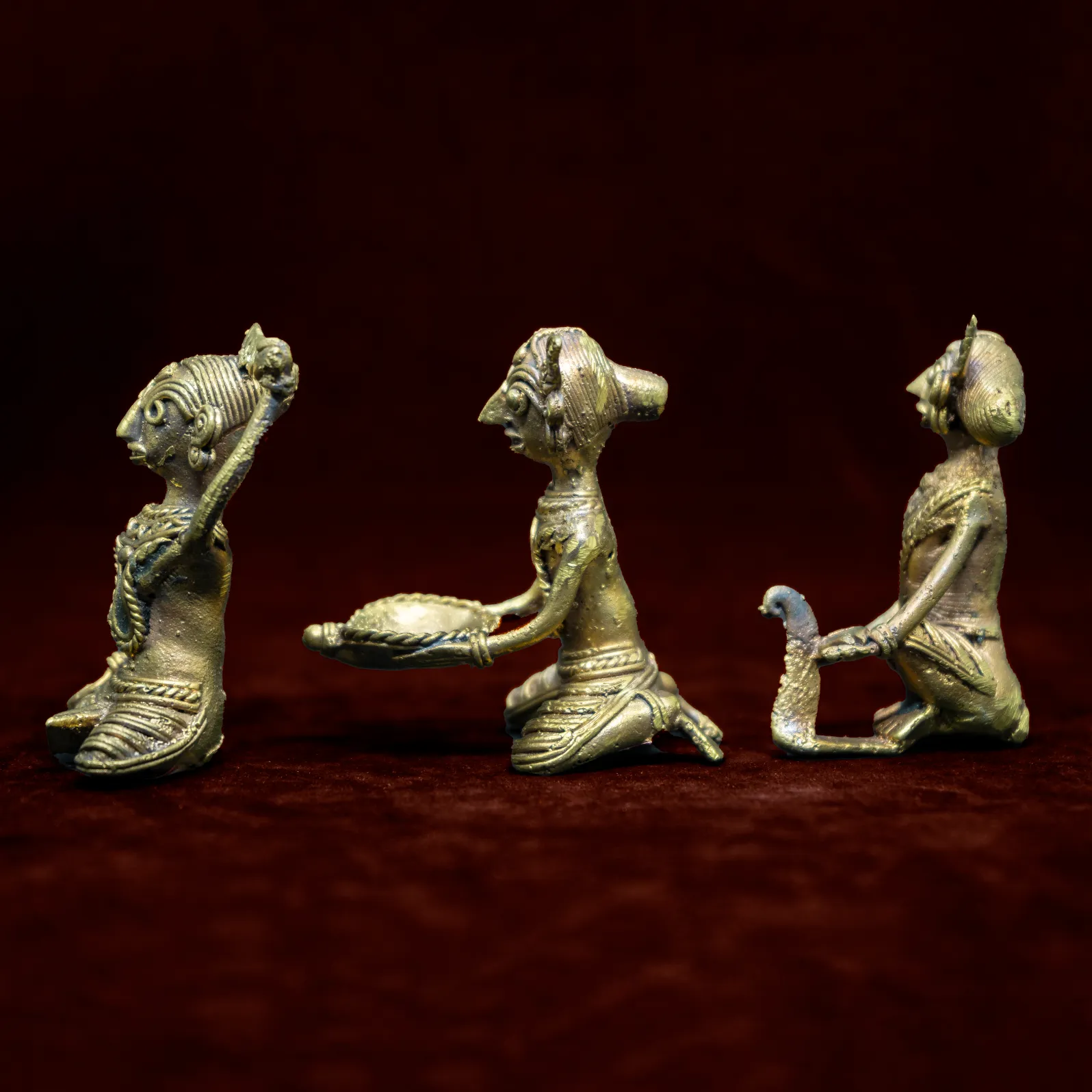 Dokra Tribal Women Brass  MollisArts